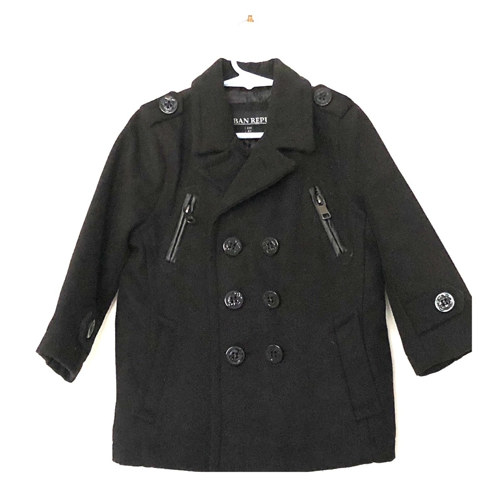 Urban Republic 4T Pea Coat Black